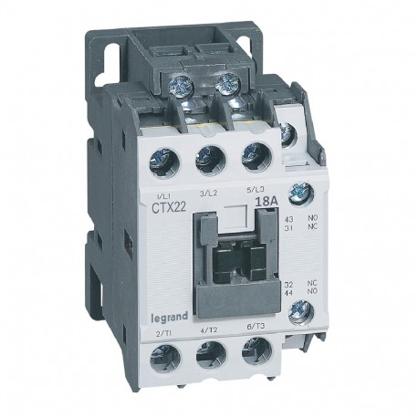 LEGRAND 416106 416106 LEGRAND CTX 3P 18A 1NO1NC 230V AC