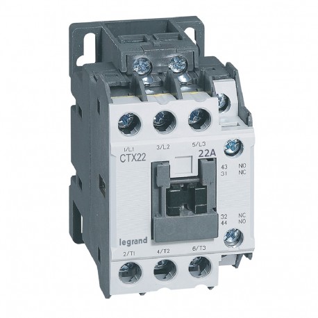 LEGRAND 416110 416110 LEGRAND CTX 3P 22A 1NO1NC 24V AC