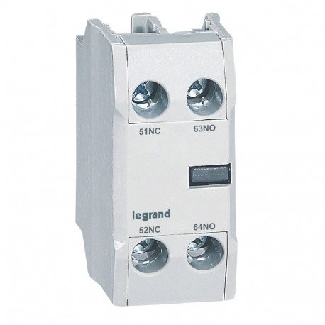 LEGRAND 416850 416850 LEGRAND CONTACT, AUX, FRONT, 1NO+1NC