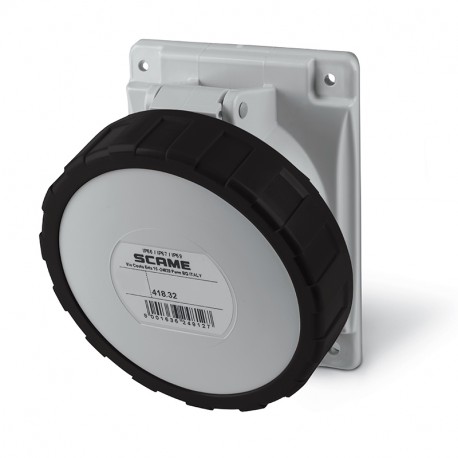 SCAME 418.32677 418.32677 SCAME SOCKET OUTLET 3P+N+E IP66/IP67 32A 5h
