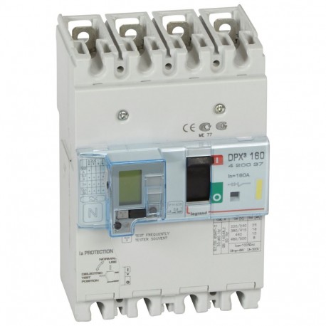 Legrand 420037 DPX3160 mag+dif 4P 160A 16kA