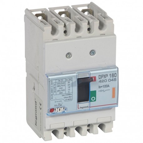 LEGRAND 420045 420045 LEGRAND DPX3160 mag. 3P 100A 25kA