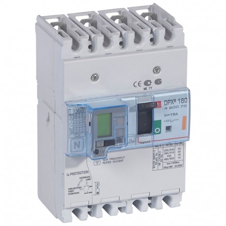 Legrand 420070 DPX3160 mag+dif 4P 16A 25kA
