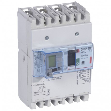 LEGRAND 420112 420112 LEGRAND DPX3160 mag+dif 4P 40A 36kA