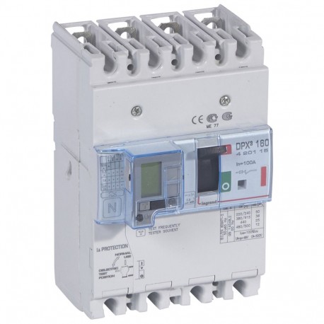 LEGRAND 420115 420115 LEGRAND DPX3160 mag+dif 4P 100A 36kA