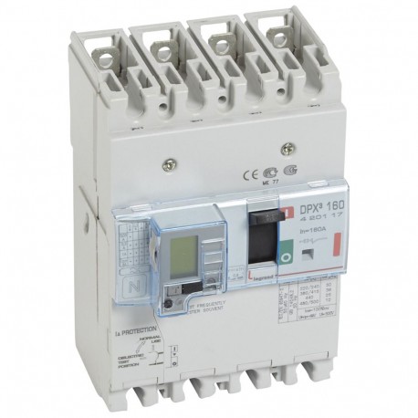 LEGRAND 420117 420117 LEGRAND DPX3160 mag+dif 4P 160A 36kA