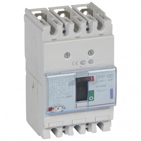 LEGRAND 420125 420125 LEGRAND DPX3160 mag. 3P 100A 50kA