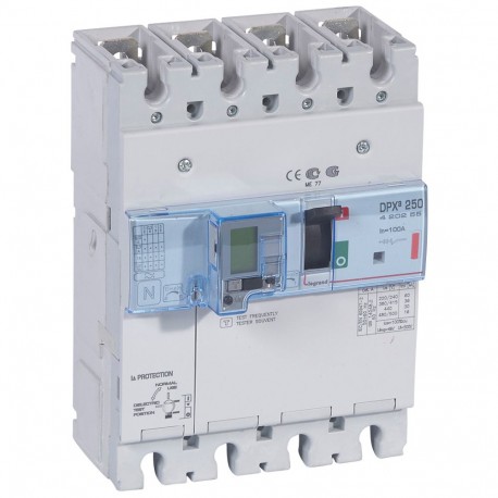 LEGRAND 420255 420255 LEGRAND DPX3250 mag+dif 4P 100A 36kA