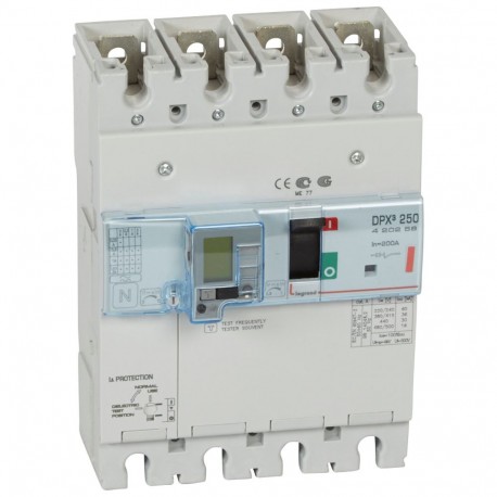 LEGRAND 420258 420258 LEGRAND DPX3250 mag+dif 4P 200A 36kA