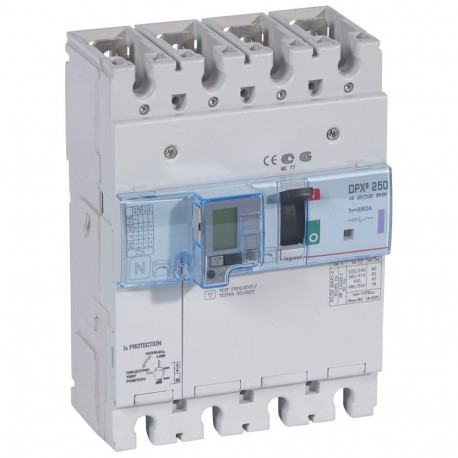 LEGRAND 420288 420288 LEGRAND DPX3250 mag+dif 4P 200A 50kA