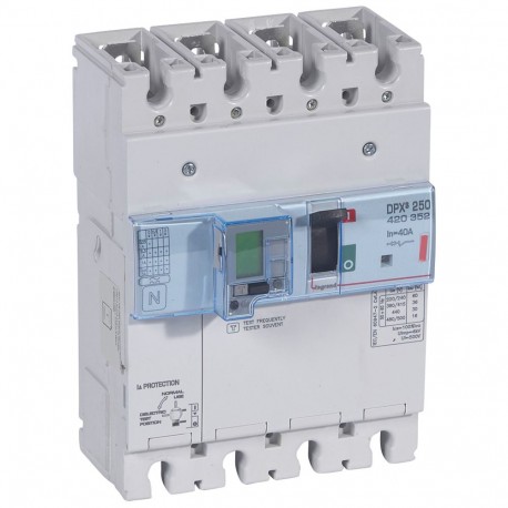 LEGRAND 420352 420352 LEGRAND DPX3250 elec+dif 4P 40A 36kA
