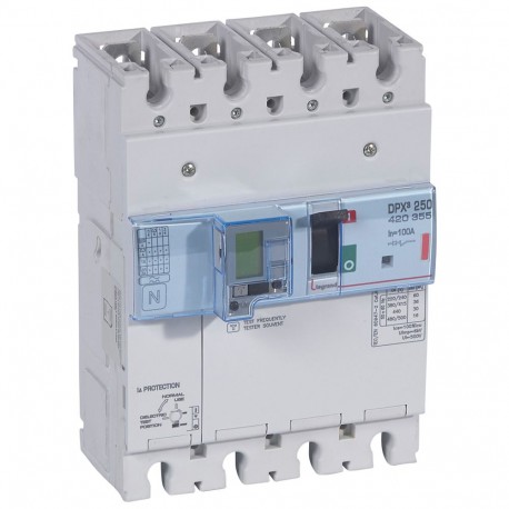 LEGRAND 420355 420355 LEGRAND DPX3250 elec+dif 4P 100A 36kA