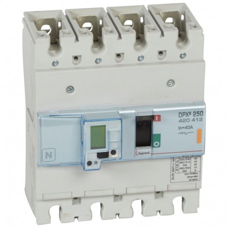 LEGRAND 420412 420412 LEGRAND DPX3250 elec+med 4P 40A 25kA