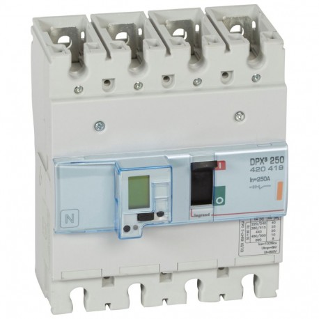 LEGRAND 420419 420419 LEGRAND DPX3250 elec+med 4P 250A 25kA