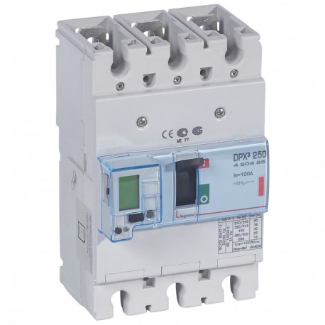 LEGRAND 420435 420435 LEGRAND DPX3250 elec+med 3P 100A 36kA