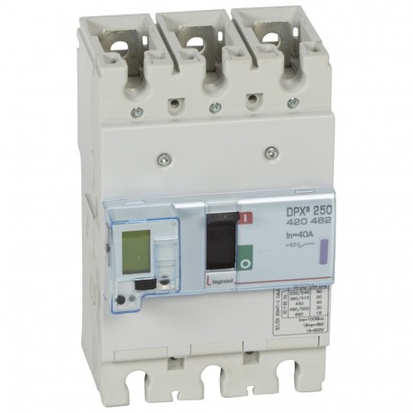 LEGRAND 420462 420462 LEGRAND DPX3250 elec+med 3P 40A 50kA