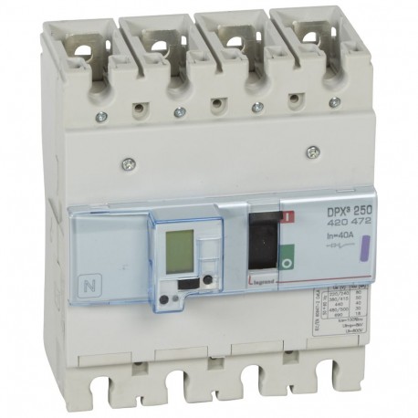 LEGRAND 420472 420472 LEGRAND DPX3250 elec+med 4P 40A 50kA