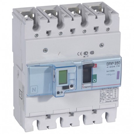 LEGRAND 420475 420475 LEGRAND DPX3250 elec+med 4P 100A 50kA