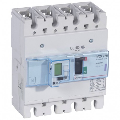 LEGRAND 420479 420479 LEGRAND DPX3250 elec+med 4P 250A 50kA