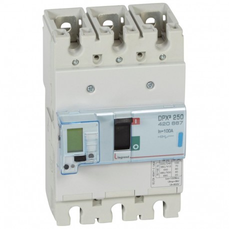 LEGRAND 420667 420667 LEGRAND DPX3250 elec+med 3P 100A 70kA