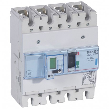 LEGRAND 420677 420677 LEGRAND DPX3250 elec+med 4P 100A 70kA