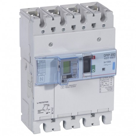 LEGRAND 420687 420687 LEGRAND DPX3250 the+md+dif 4P 100A 70kA