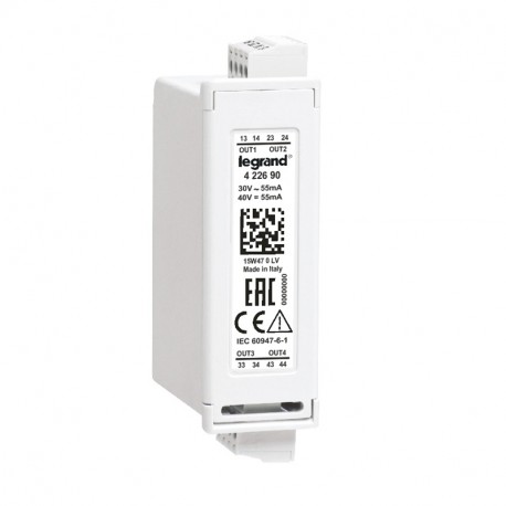 LEGRAND 422690 422690 LEGRAND 4 OUTPUTS STATIC ISOLATED