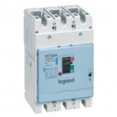 LEGRAND 423957 423957 LEGRAND DPX3250HP SM 3P 220A 70KA
