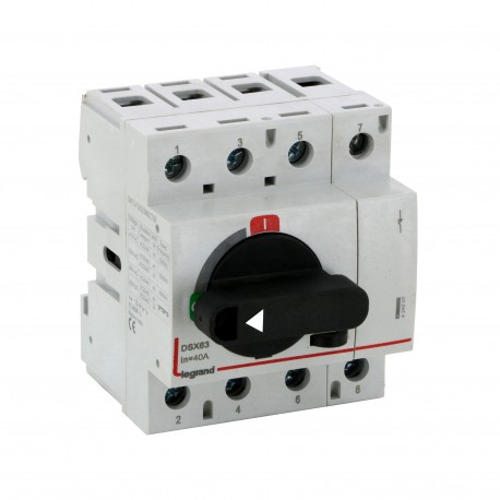 Legrand 424007 DSX SD DIN DISCONNECTOR 4P 40A