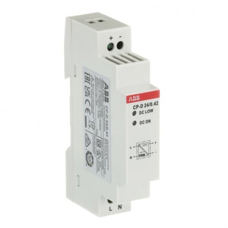 Abb 1SVR427041R1000 CP-D 12/0.83 Power supply In: 100-240VAC Out: 12VDC/0.83A
