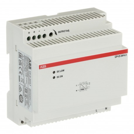 Abb 1SVR427045R0400 CP-D 24/4.2 Power supply In: 100-240VAC Out: 24VDC/4.2A