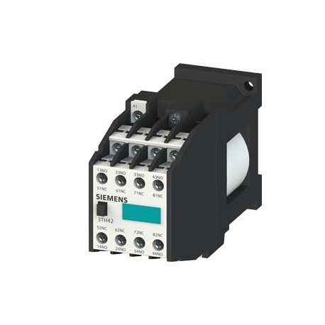 SIEMENS 3TH4283-0BB4 3TH4283-0BB4 SIEMENS Contactor relay, 4 NO + 4 NC, 2U screw terminal DC operation 24 V DC