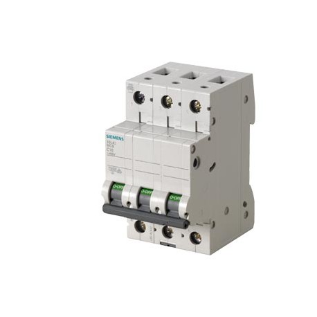 Siemens 5SJ4305-7HG42 Circuit breaker 10kA, 3-pole, C, 0.5 A according to UL 489-480Y/277V