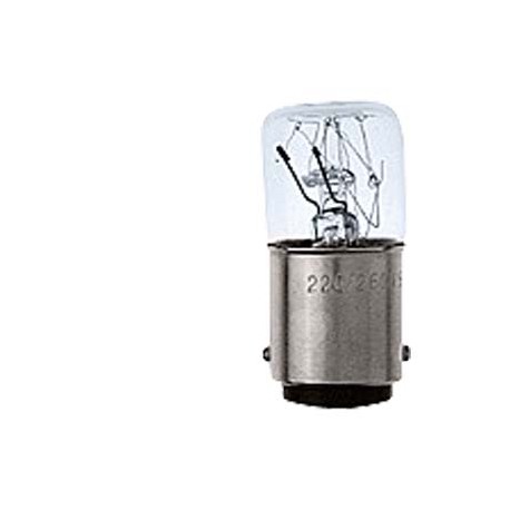 Siemens 8WD4328-1XX incandescent lamp, 24 V AC/DC, 5 CO contacts, base BA15d, accessory for signaling column..