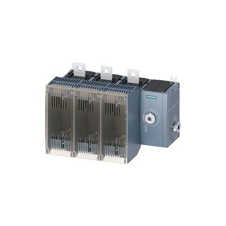 SIEMENS 3KF4340-4RF11 3KF4340-4RF11 SIEMENS switch disconnector with fuse 400 A, frame size 4, 3-pole for LV HRC fuse size 1 and 2..