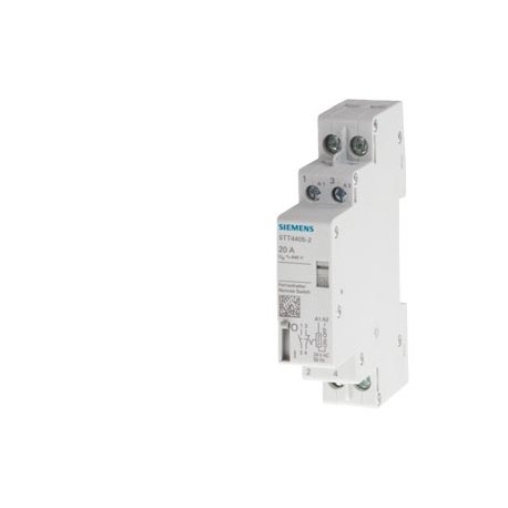 Siemens 5TT4402-0 Remote control switch Contact for 20 A Voltage 230 V AC 2 NO
