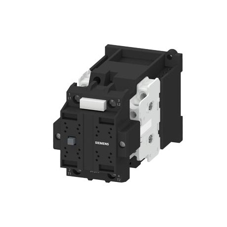 Siemens 3TC4417-5KB4 Contactor, Size 2, 2-pole, DC-3 and 5, 32 A Auxiliary switch 22 (2 NO + 2 NC) 24V DC DC..
