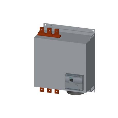 Siemens 3RW4457-6BC44 SIRIUS soft starter Values at 400 V, 40 °C standard: 880 A, 500 kW Inside-delta: 1524 ..