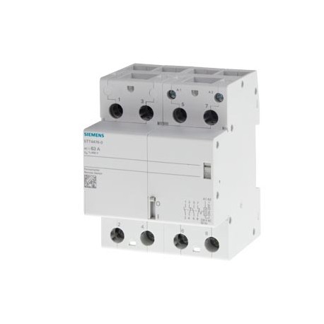 Siemens 5TT4474-2 Remote control switch Contact for 63 A Voltage 24 V AC 4 NO contacts