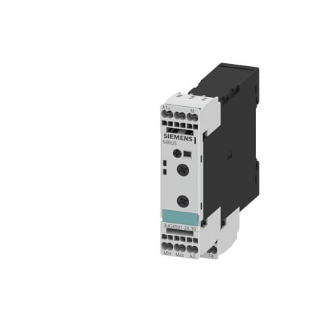 Siemens 3UG4501-2AW30 Analog monitoring relay Fill level monitoring Resistance monitoring from 2 to 200 kohm..