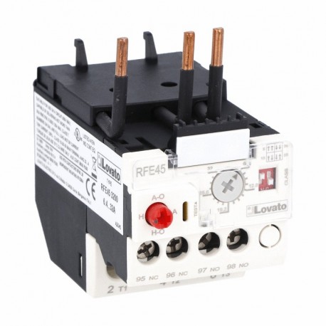 Lovato-electric RFE450200 LOVATO ELECTRONIC THERMAL OVERLOAD RELAYS PHASE FAILURE / SINGLE PHASE SENSITIVE. THREE POLE (THRE..