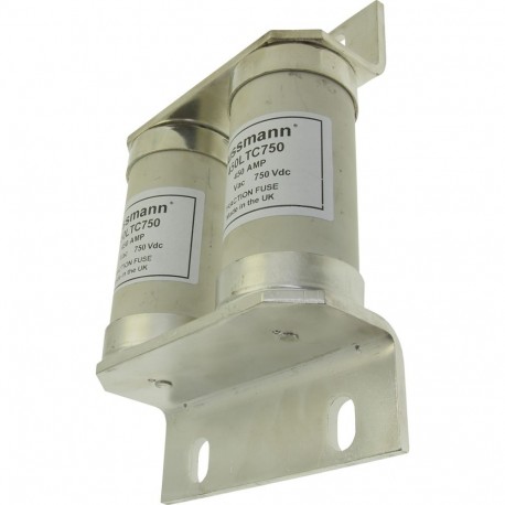 Eaton-moeller 450Amp 900V dc TWIN FUSE EATON ELECTRIC cartridge fuse, BT, 450 A, DC 750 V, 61 x 146 x 229 mm