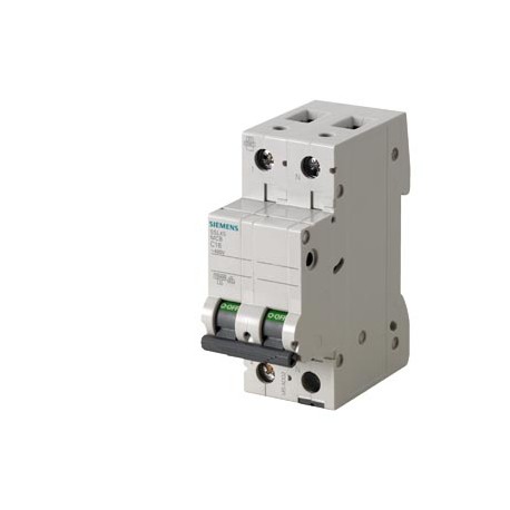 Siemens 5SY4510-8 Miniature circuit breaker 230 V 10kA, 1+N-pole, D, 10A, D 70 mm