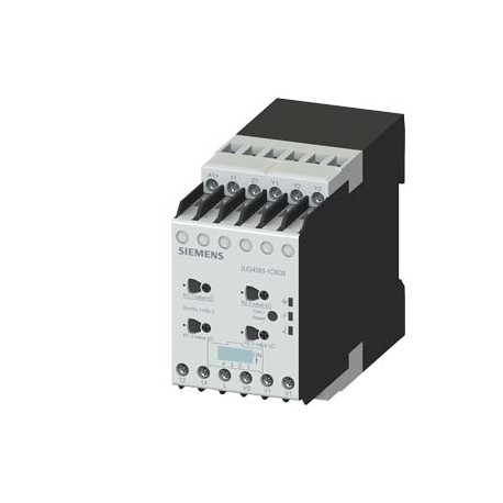 Siemens 3UG4583-1CW30 Insulation monitoring relay for ungrounded (IT) supply systems up to 400 V AC, 15-400 ..