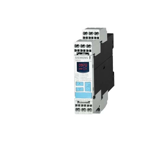 Siemens 3UG4616-2CR20 Digital monitoring relay for 3-phase voltage with N-conductor Phase sequence can be ac..