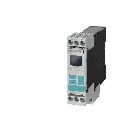 Siemens 3UG4631-1AA30 Digital monitoring relay Voltage monitoring, 22.5 mm from 0.1-60 V AC/DC 0vershoot and..