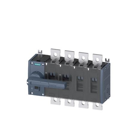 SIEMENS 3KD4642-0QE10-0 3KD4642-0QE10-0 SIEMENS Switch disconnector 630 A, Size 4, 4-pole Front operating mechanism left Complete un..