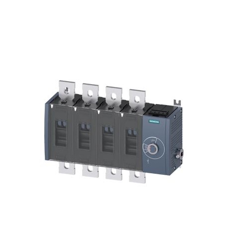 SIEMENS 3KD4644-0QE40-0 3KD4644-0QE40-0 SIEMENS Switch disconnector 630 A, Size 4, 4-pole Side operating mechanism right Basic unit ..