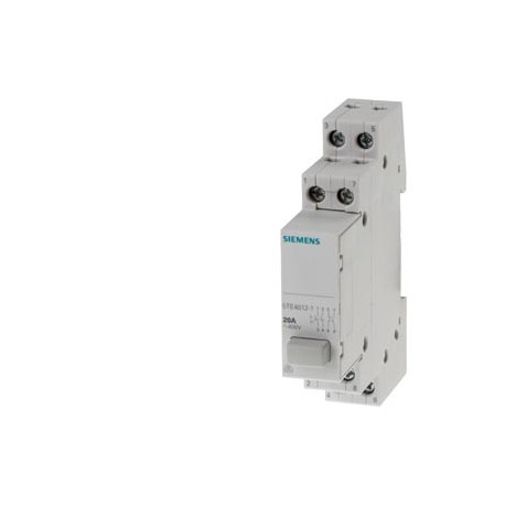 Siemens 5TE4812-1 Pushbutton 3 NO+1 NC with latching functiongray