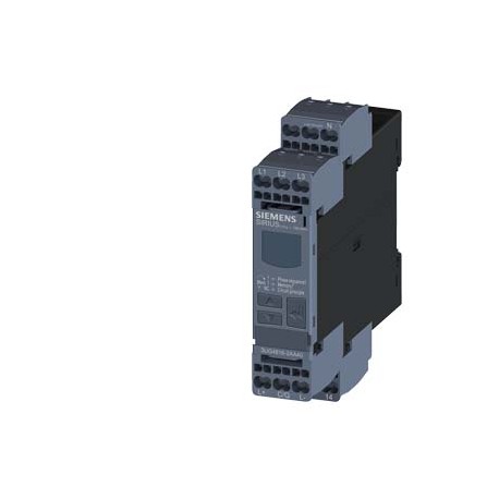 Siemens 3UG4816-2AA40 Digital monitoring relay for 3-phase voltage with N-conductor for IO-Link 50...60 Hz A..